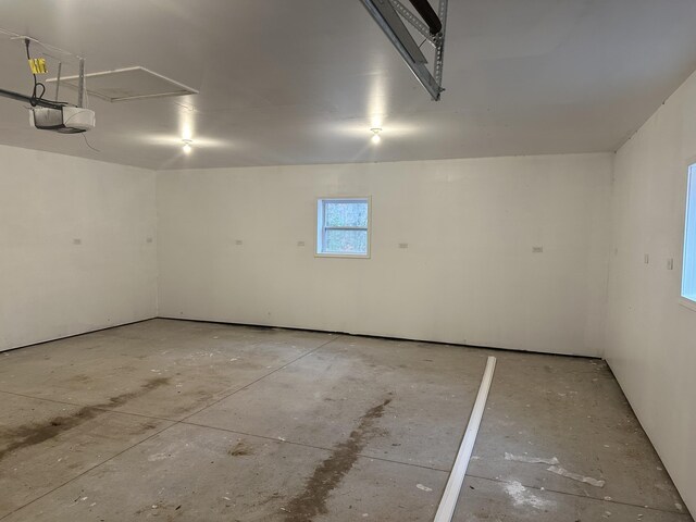 1820 S Reid Rd, Custer, MI 49405 - garage with a garage door opener