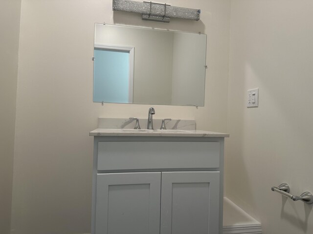 1820 S Reid Rd, Custer, MI 49405 - bathroom with vanity