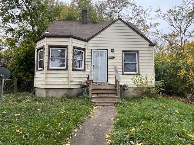 view of bungalow-style home