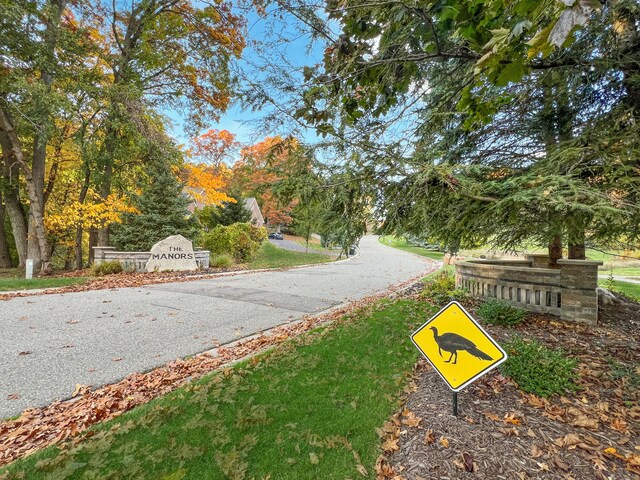 view of road