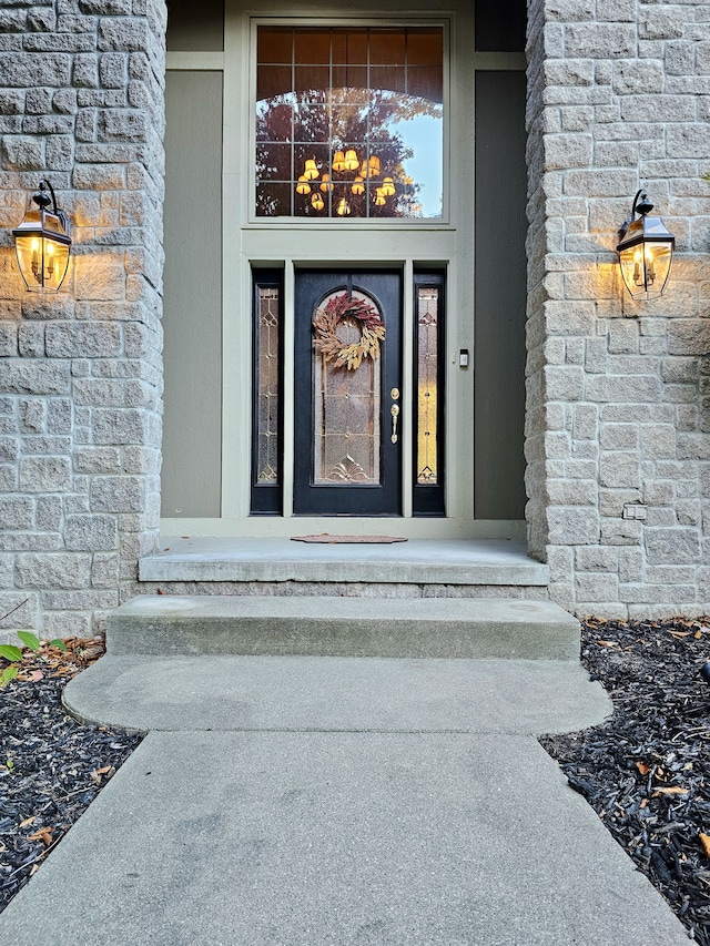 view of property entrance