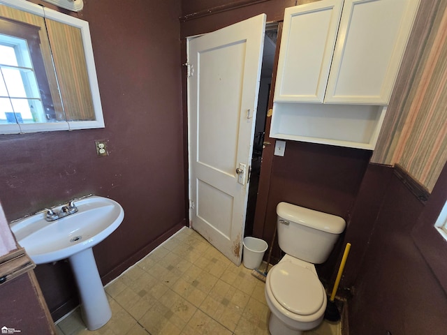 bathroom with toilet