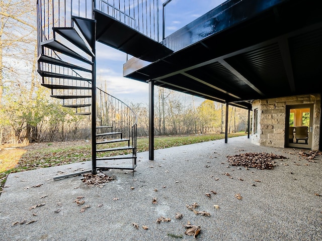 2748 Turtle Lake Dr, Bloomfield Hills, MI 48302 - view of patio / terrace featuring stairs
