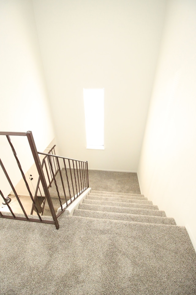 40831 Highpointe Dr, Clinton Township, MI 48038 - staircase featuring carpet