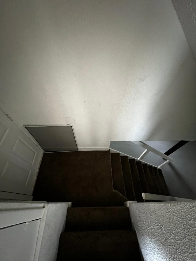 view of stairs