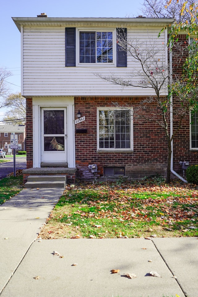 view of front of house