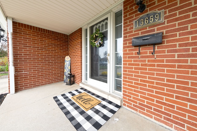 view of property entrance