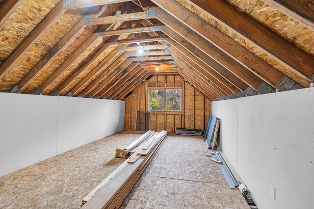10560 Plaza Ct, Jerome, MI 49249 - view of unfinished attic