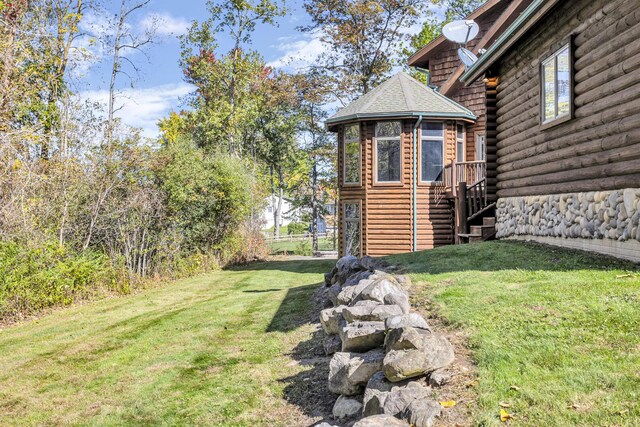 10560 Plaza Ct, Jerome, MI 49249 - view of grassy yard