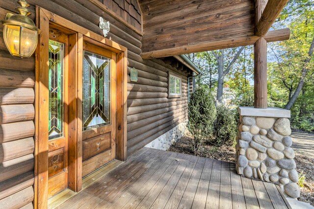 10560 Plaza Ct, Jerome, MI 49249 - view of deck