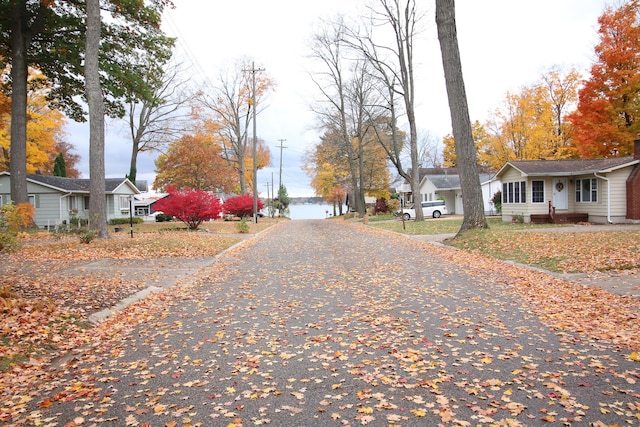 view of road