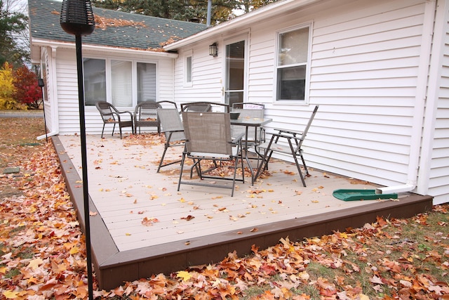 view of deck