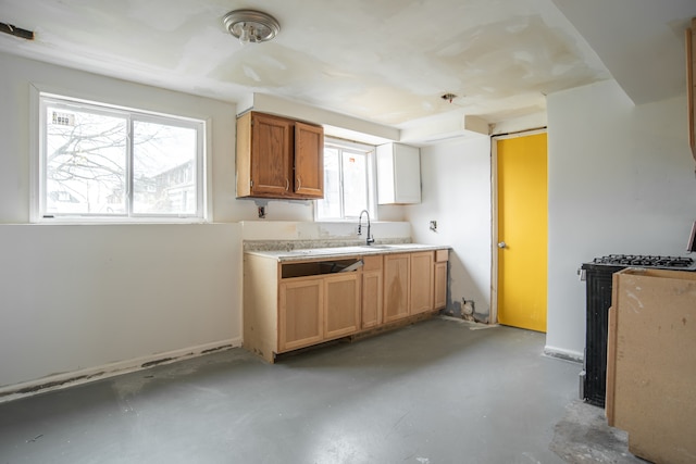 kitchen featuring sink