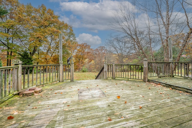 view of deck