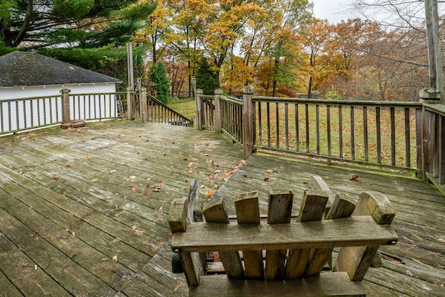 view of deck