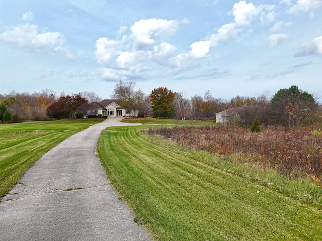 view of road