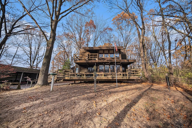 15980 Waterloo Rd, Grass Lake, MI 49240 - view of rear view of property