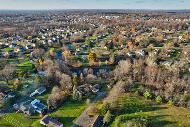 aerial view