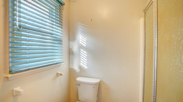 bathroom featuring toilet