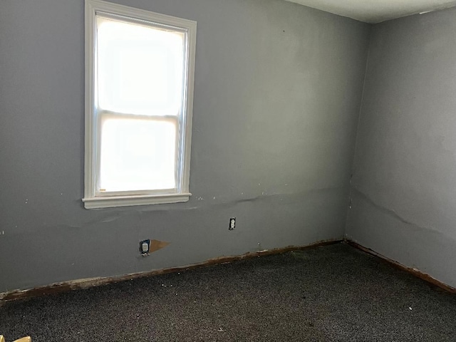 empty room featuring carpet floors