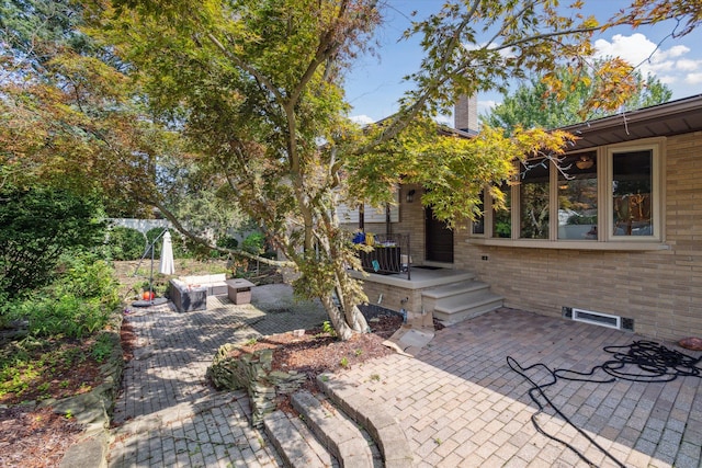 view of patio / terrace with outdoor lounge area