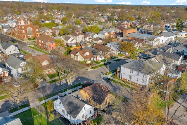 1449 Wayburn St, Grosse Pointe, MI 48230 - drone / aerial view featuring a residential view