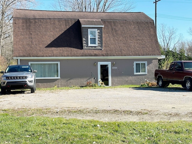 view of back of property