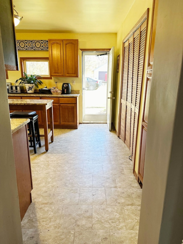 kitchen featuring plenty of natural light