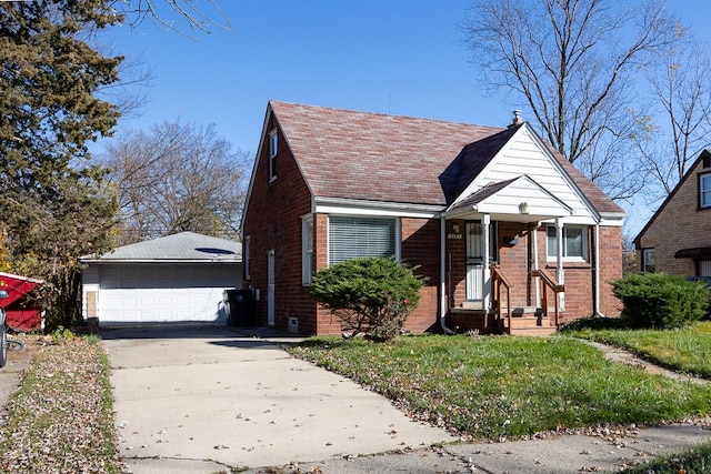 view of bungalow