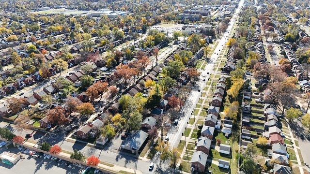 aerial view