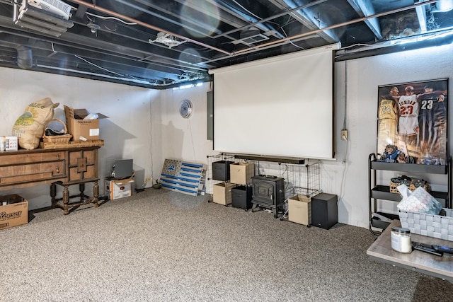 view of home theater room