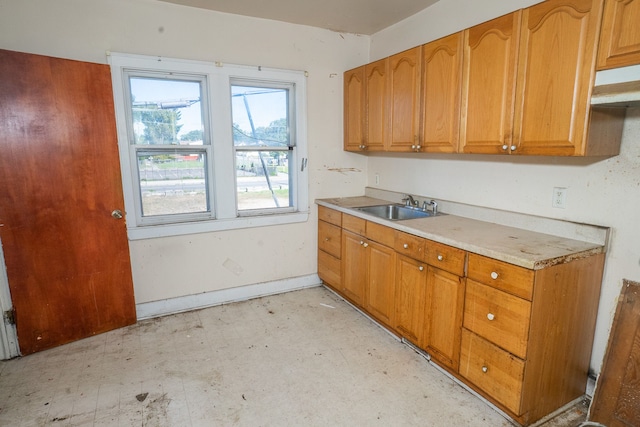 kitchen with sink