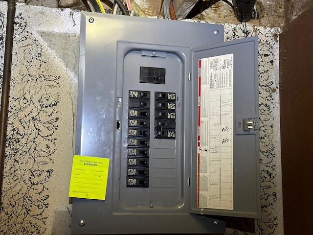 utilities with electric panel