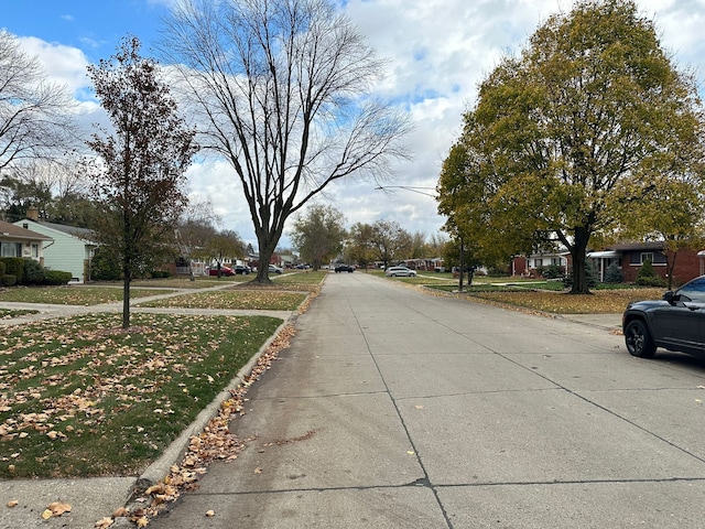 view of street