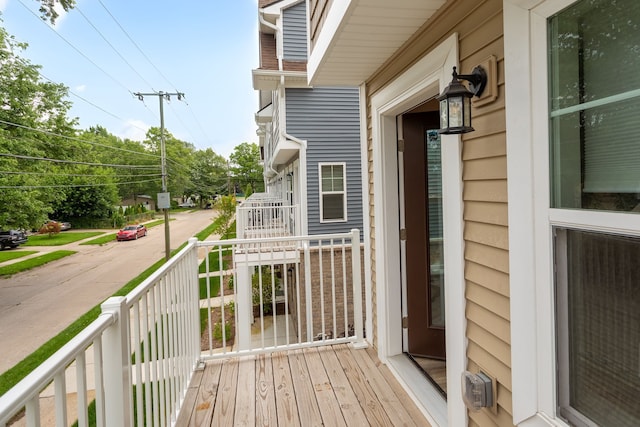 view of deck