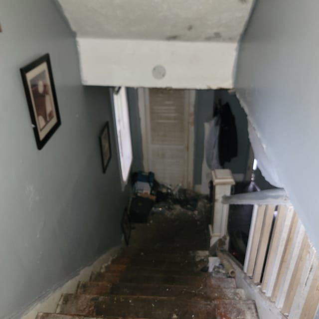 view of staircase