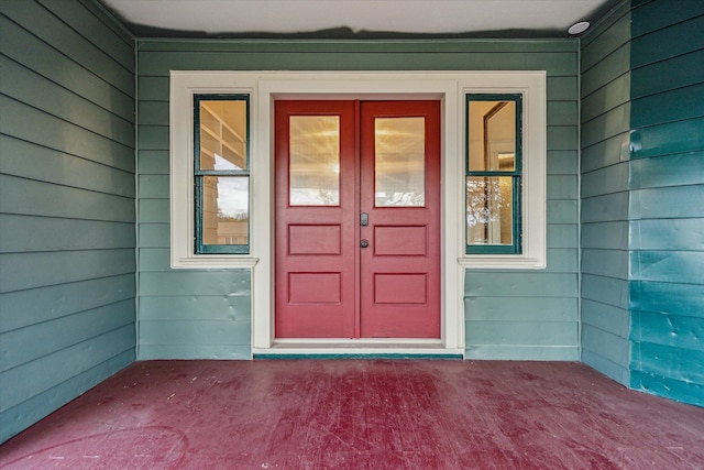 view of entrance to property