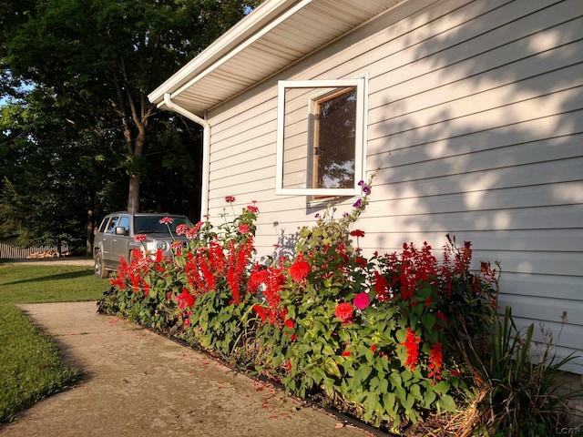 view of side of home