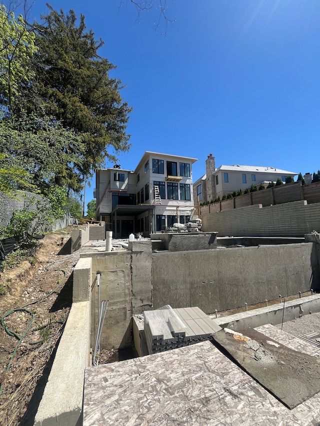 view of rear view of house