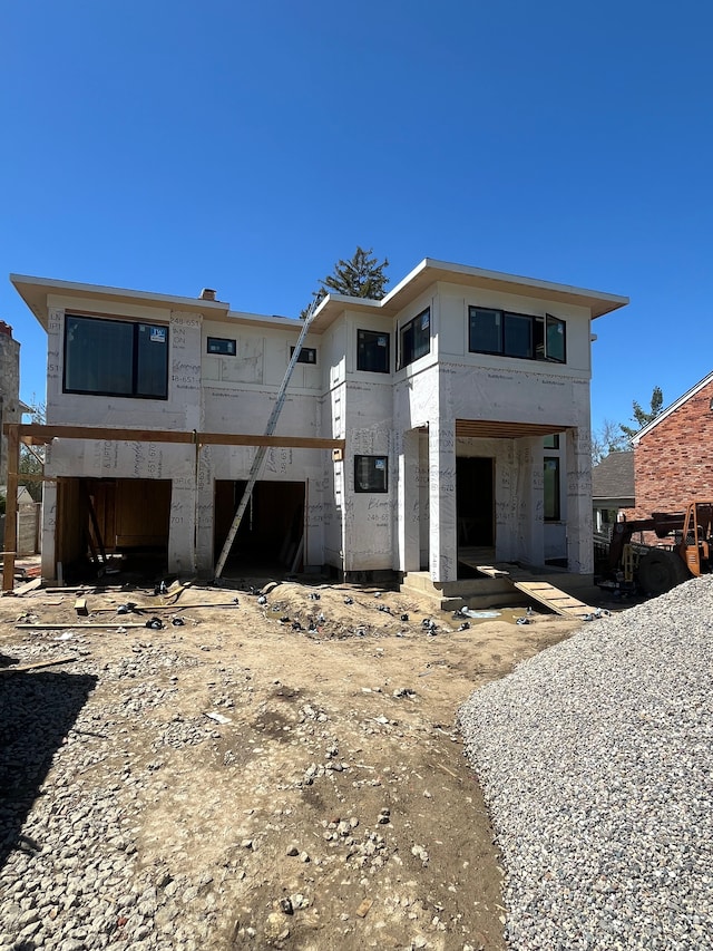 view of rear view of house