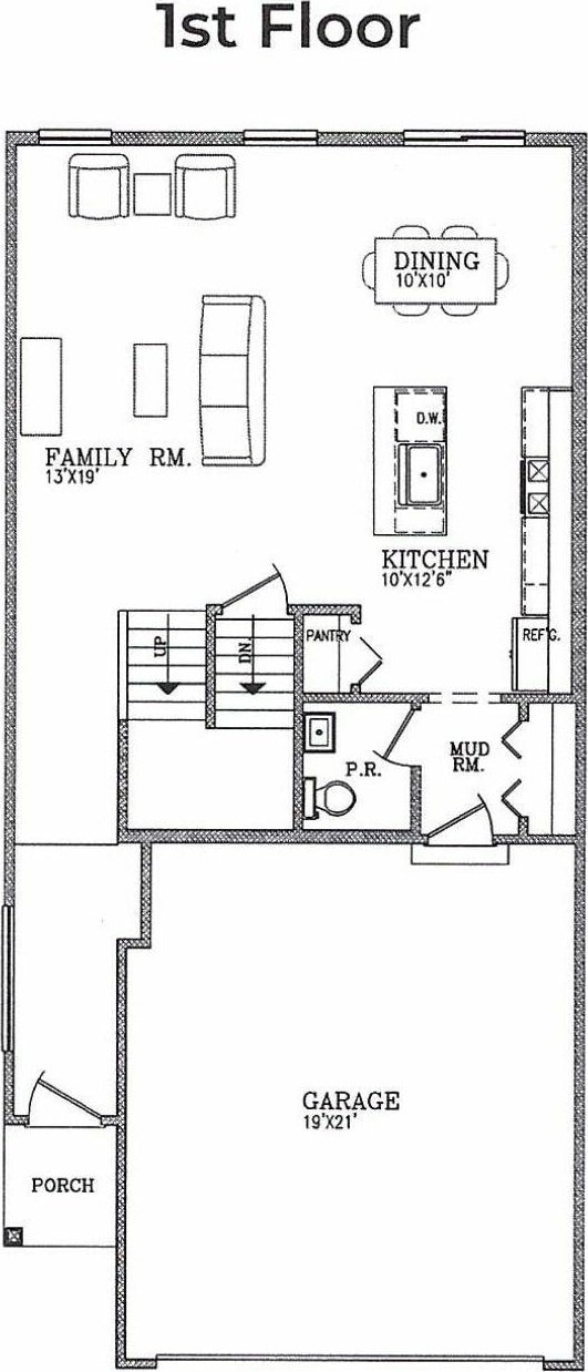 733 Jefferson Ln, Milan, MI 48160 - property floor plan