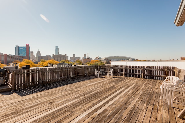 view of deck