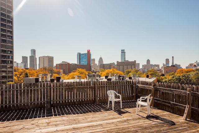 view of deck