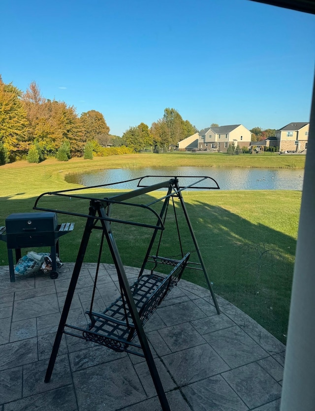 22031 Goldenwillow Dr, Macomb, MI 48044 - balcony with a water view and area for grilling