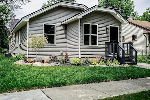 view of bungalow-style home