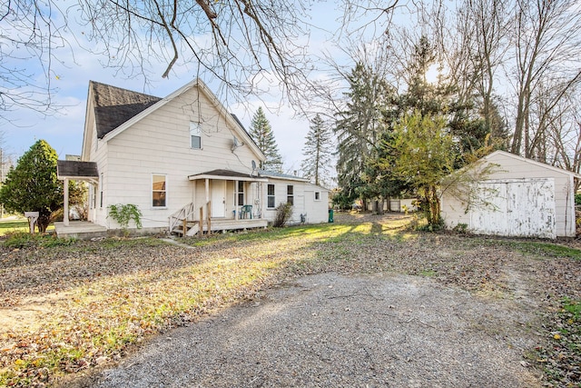 view of property exterior