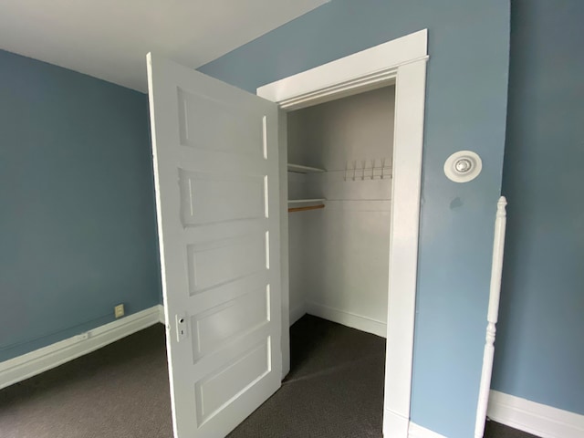 view of closet