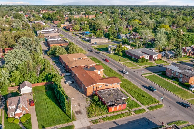 10420 Whittier St, Detroit, MI 48224 - aerial perspective of suburban area