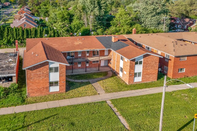 10420 Whittier St, Detroit, MI 48224 - aerial view of property and surrounding area