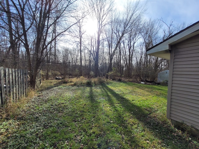 view of yard